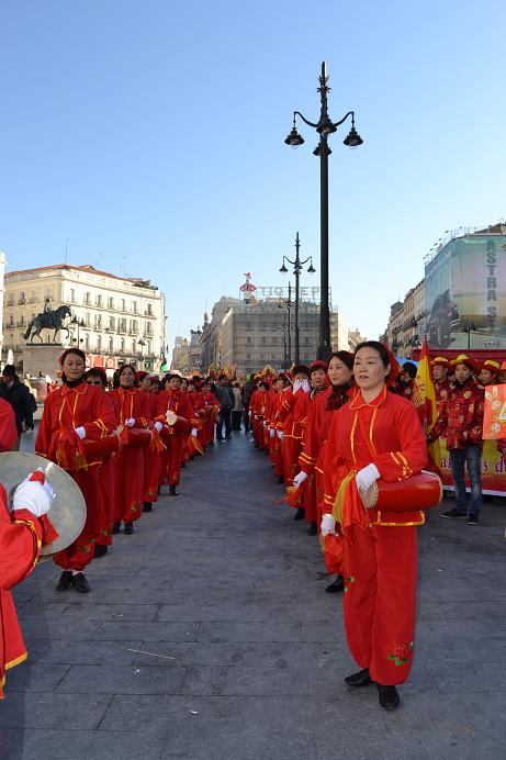Año nuevo chino en Madrid