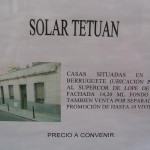 Venta de solar en Tetuán