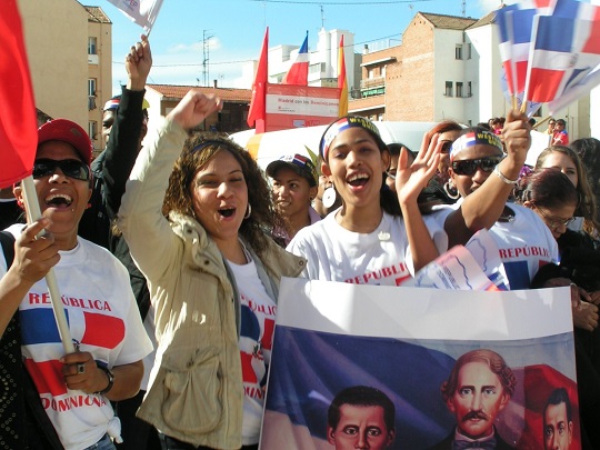 Desfile dominicano Madrid