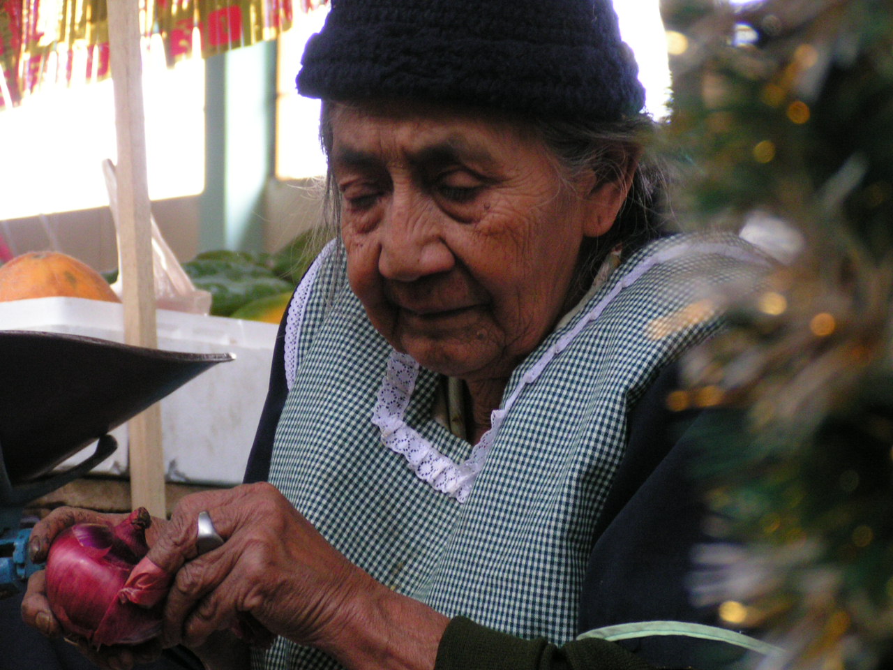 Mujer trabajando