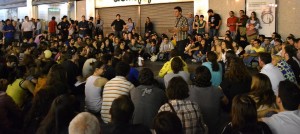 Asambleas en acampada Sol