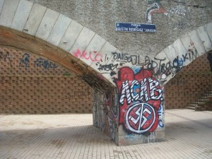 Suciedad en Madrid Parque Rodríguez Sahagún 