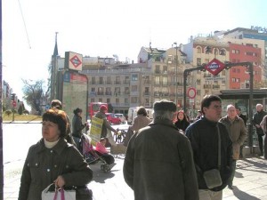 Glorieta de Cuatro Caminos, Tetuán - Madrid