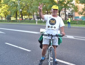 15M. Marchas indignadas 23j. Desde Segovia