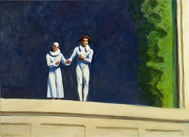 Dos cómicos (1966) Edward Hopper