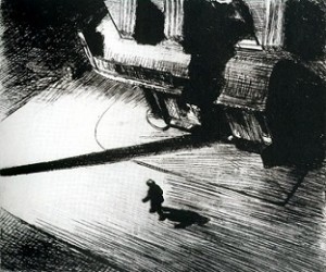 Sombras nocturnas (1921) Edward Hopper
