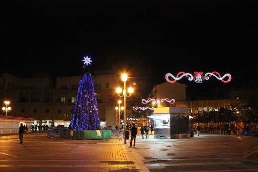 Feria Navidad Plaza de la Remonta. Foto. María Abarca