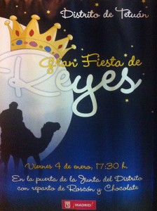 Fiesta reyes tetuan