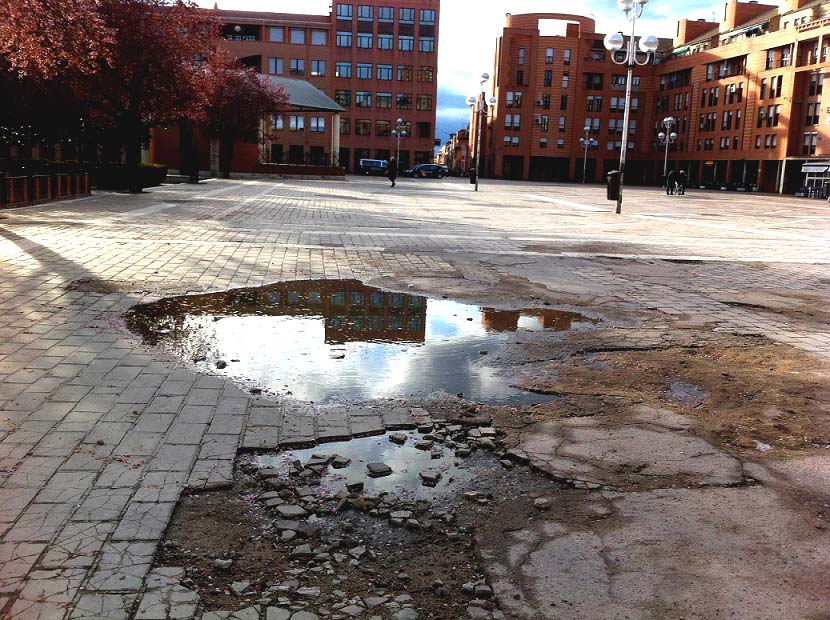 Estado actual de la Plaza de la Remonta. Foto: CallejoC