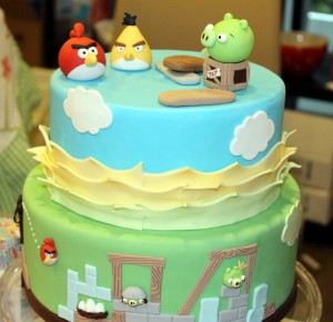 tarta angry birds