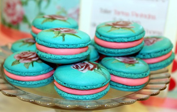 macaroons pintados