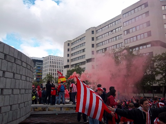 Celebración atléticos