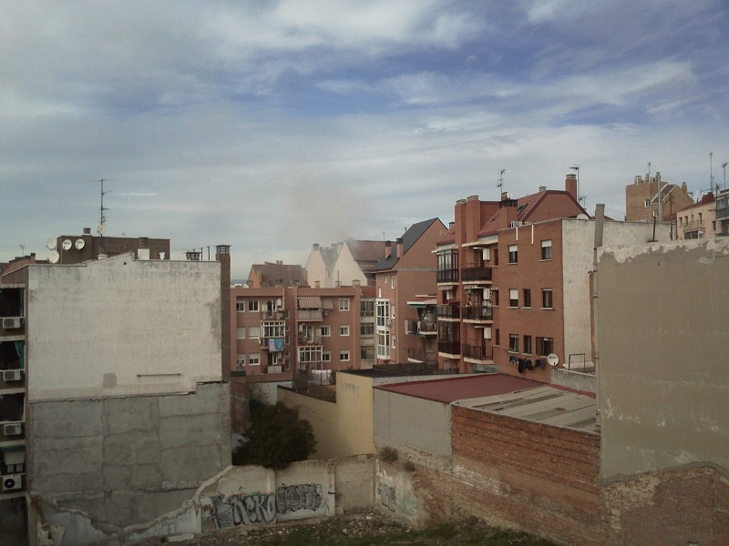 Incendio en Tetuán